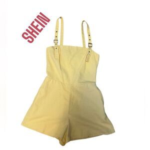 SHEIN Yellow Romper